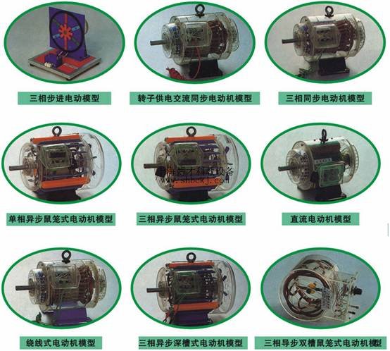 透明電動機模型