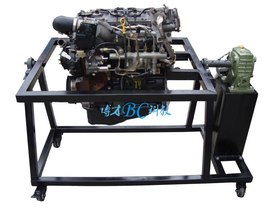 電控共軌拆裝用柴油發動機附翻轉架