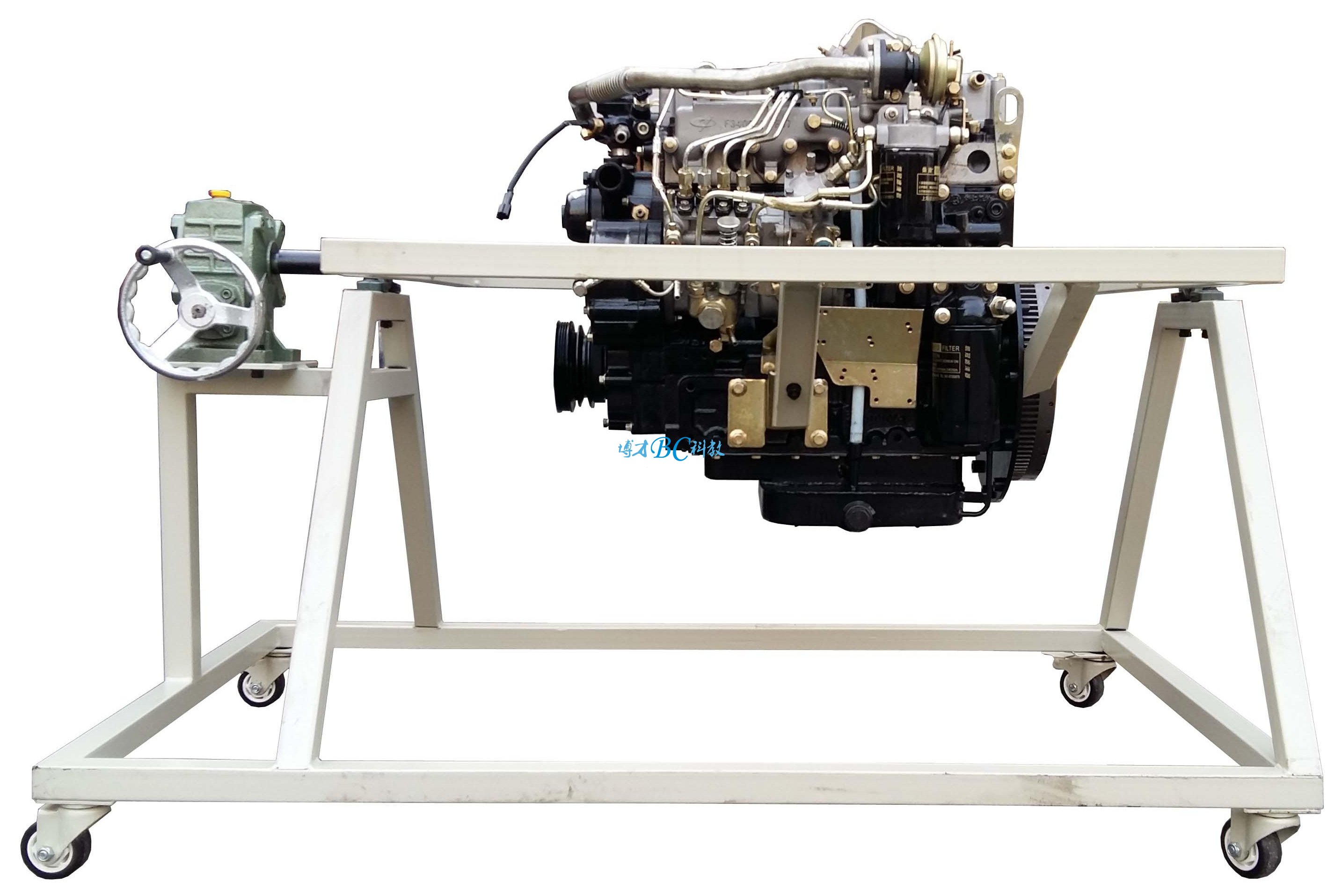拆裝拖拉機柴油發動機附翻轉架