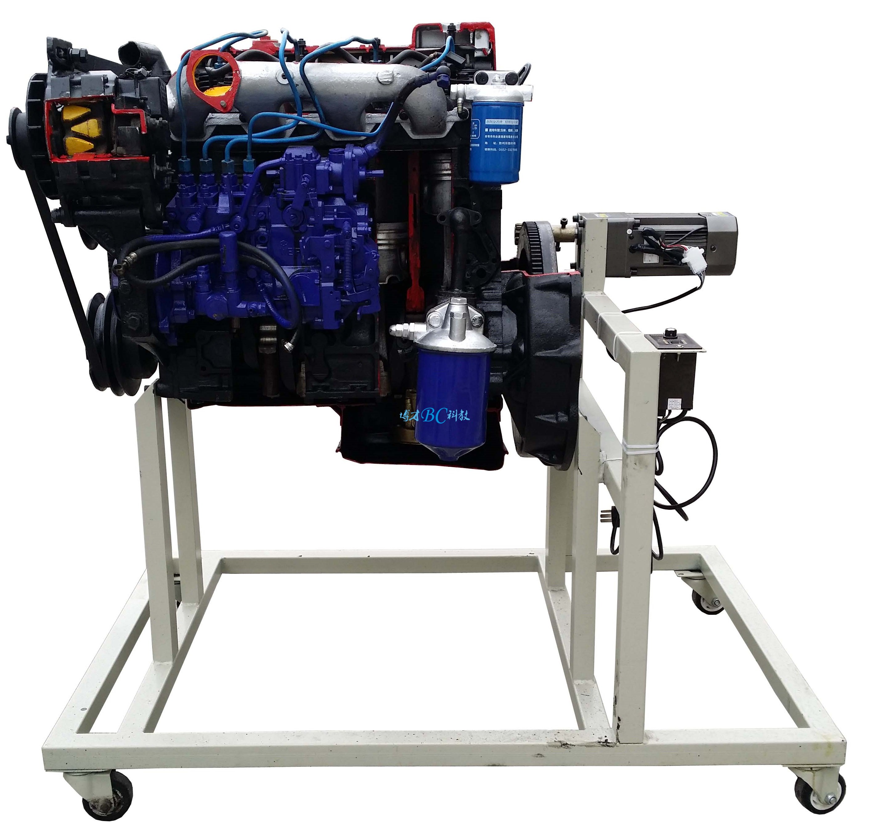 拖拉機發動機解剖演示臺