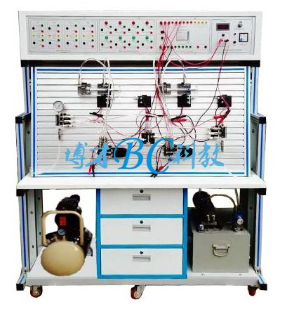 透明液壓與氣壓傳動(dòng)PLC綜合實(shí)訓(xùn)裝置